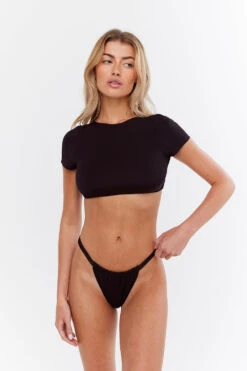 Tala BONDI MULTIWAY BIKINI TEE - BLACK -Sportswear Store Sh25 Tala Ecom black reversible multi bottom 3336