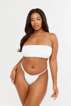 Tala ANTIBES MULTIWAY BANDEAU BIKINI TOP - WHITE