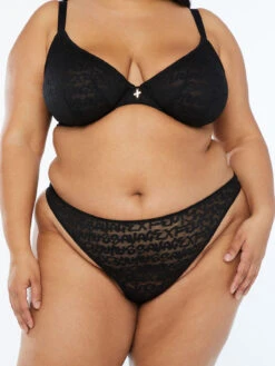 Tagged By Savage High-Leg Thong