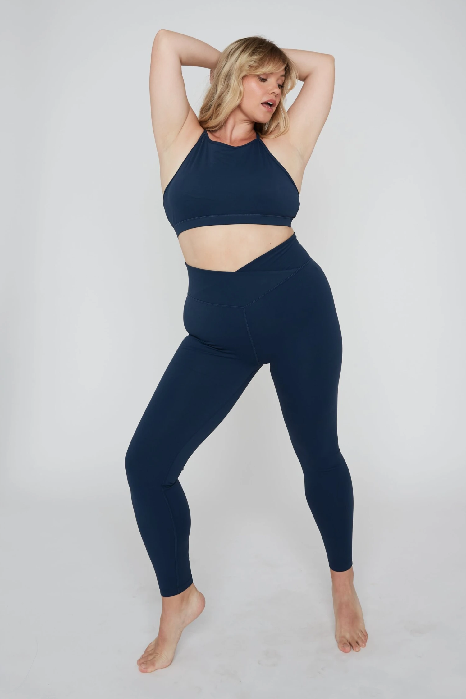 Tala DAYFLEX WRAP HIGH WAISTED LEGGING - SEA BLUE 1 Tala DAYFLEX WRAP HIGH WAISTED LEGGING - SEA BLUE