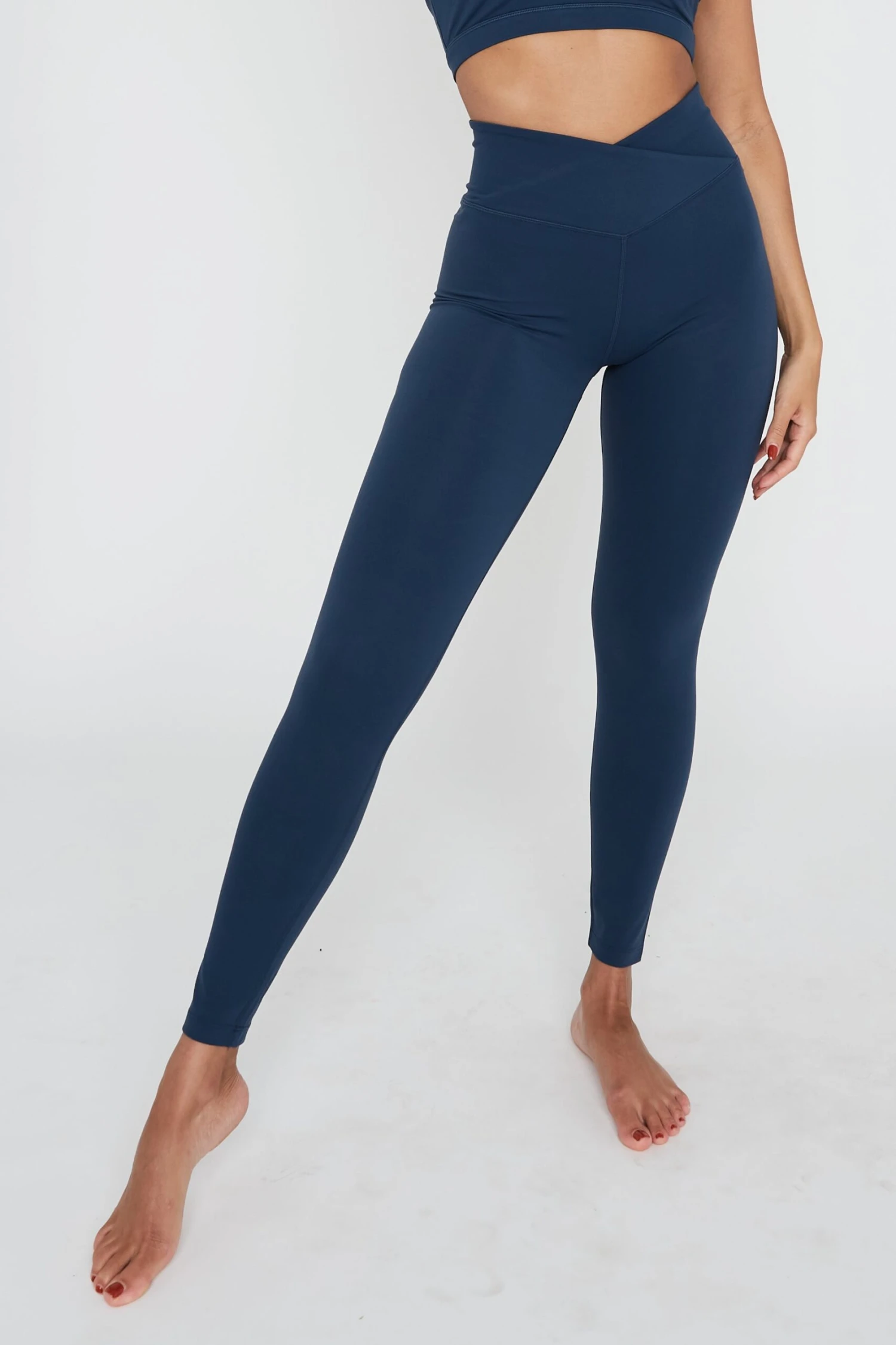 Tala DAYFLEX WRAP HIGH WAISTED LEGGING - SEA BLUE 4 Tala DAYFLEX WRAP HIGH WAISTED LEGGING - SEA BLUE - Image 4