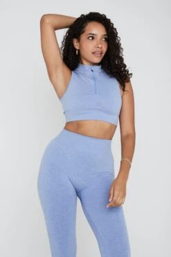 Tala SCULPT SEAMLESS ZAHARA SPORTS BRA - VIOLET MARL -Sportswear Store TALA Dayone 54 007