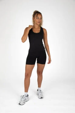 Tala SCULPT SEAMLESS RACERBACK VEST - BLACK MARL