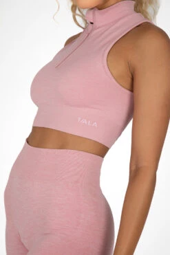 Tala SCULPT SEAMLESS ZAHARA SPORTS BRA - BLUSH PINK MARL 7 Tala SCULPT SEAMLESS ZAHARA SPORTS BRA - BLUSH PINK MARL -Sportswear Store TALA19JULY8964