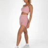 Tala SCULPT SEAMLESS STRAPPY SPORTS BRA - BLUSH PINK MARL