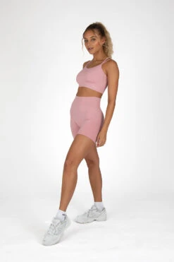 Tala SCULPT SEAMLESS STRAPPY SPORTS BRA - BLUSH PINK MARL