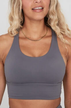 Tala SKINLUXE TANK SPORTS BRA - TORNADA GREY -Sportswear Store TALASkinluxe Borgecom 43 024