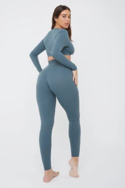 Tala DAYFLEX WRAP HIGH WAISTED LEGGING - LAKE GREEN 10 Tala DAYFLEX WRAP HIGH WAISTED LEGGING - LAKE GREEN -Sportswear Store TALA 03 121