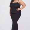 Tala 365 SCULPTING LOUNGE CAMI MAXI DRESS - SHADOW BLACK
