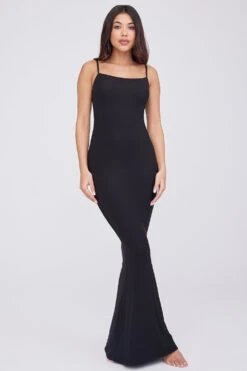 Tala 365 SCULPTING LOUNGE CAMI MAXI DRESS - SHADOW BLACK -Sportswear Store TALA 35 CARO 2195