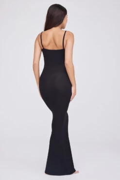 Tala 365 SCULPTING LOUNGE CAMI MAXI DRESS - SHADOW BLACK -Sportswear Store TALA 35 CARO 2221