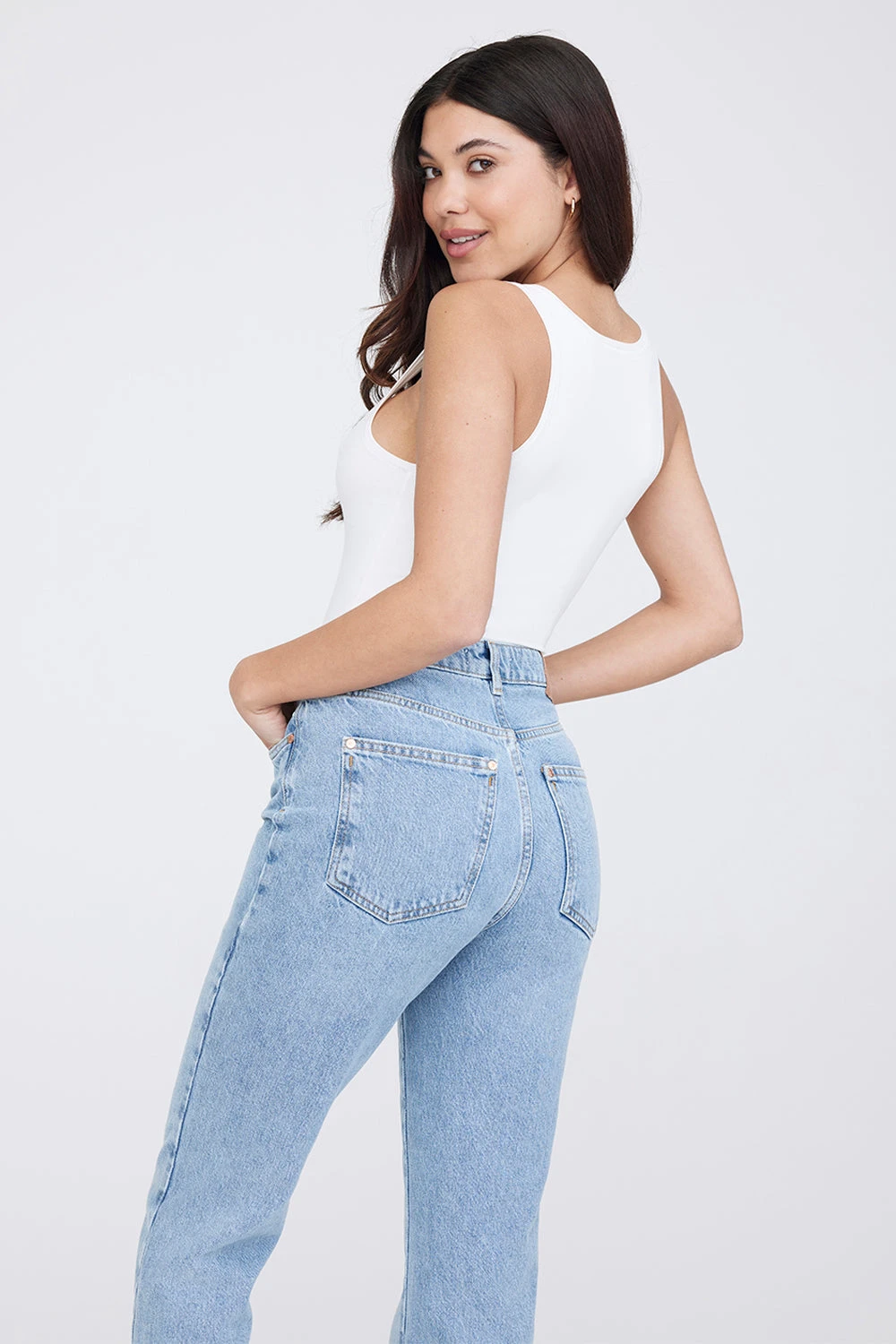 Tala 365 SCULPTING LOUNGE RIBBED TANK - COCONUT MILK 2 Tala 365 SCULPTING LOUNGE RIBBED TANK - COCONUT MILK - Image 2