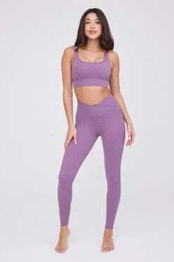 Tala DAYFLEX WRAP HIGH WAISTED LEGGING - ORCHID