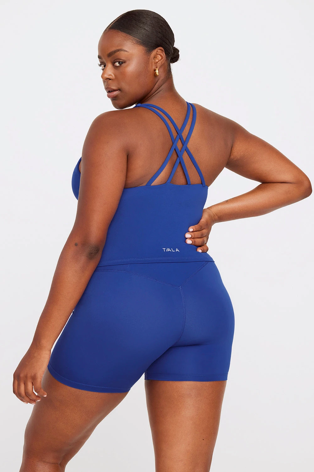 Tala SKINLUXE BUILT-IN SUPPORT STRAPPY BACK CAMI TOP - COBALT BLUE 2 Tala SKINLUXE BUILT-IN SUPPORT STRAPPY BACK CAMI TOP - COBALT BLUE - Image 2
