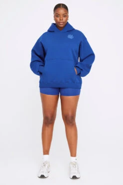 Tala GOING PLACES OVERSIZED CLUB HOODIE - COBALT BLUE -Sportswear Store TALA COBALT 02 SWEATSHIRT 001 36b562cc fe5b 49da a28b 4994c6682e6b
