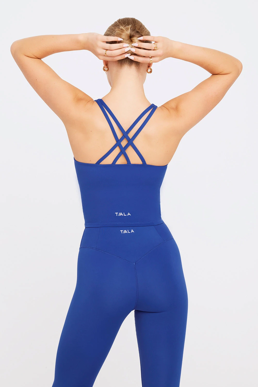 Tala SKINLUXE BUILT-IN SUPPORT STRAPPY BACK CAMI TOP - COBALT BLUE 5 Tala SKINLUXE BUILT-IN SUPPORT STRAPPY BACK CAMI TOP - COBALT BLUE - Image 5