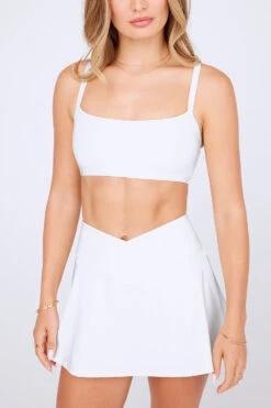 Tala DAYFLEX WRAP WAIST SKORT - WHITE -Sportswear Store TALA COURT 03 WHITE BRA SKORT 040 b87b5044 1b6c 426e 9cfc 52b0168ad063
