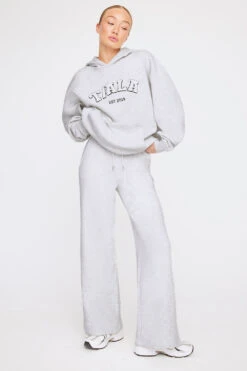 Tala OFF DUTY WIDE LEG CLUB JOGGER - GREY MARL