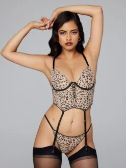 Vigilante Vamp Mesh Padded Bustier