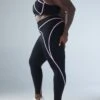 X Mesh High-Waist Leggings