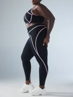 X Mesh High-Waist Leggings