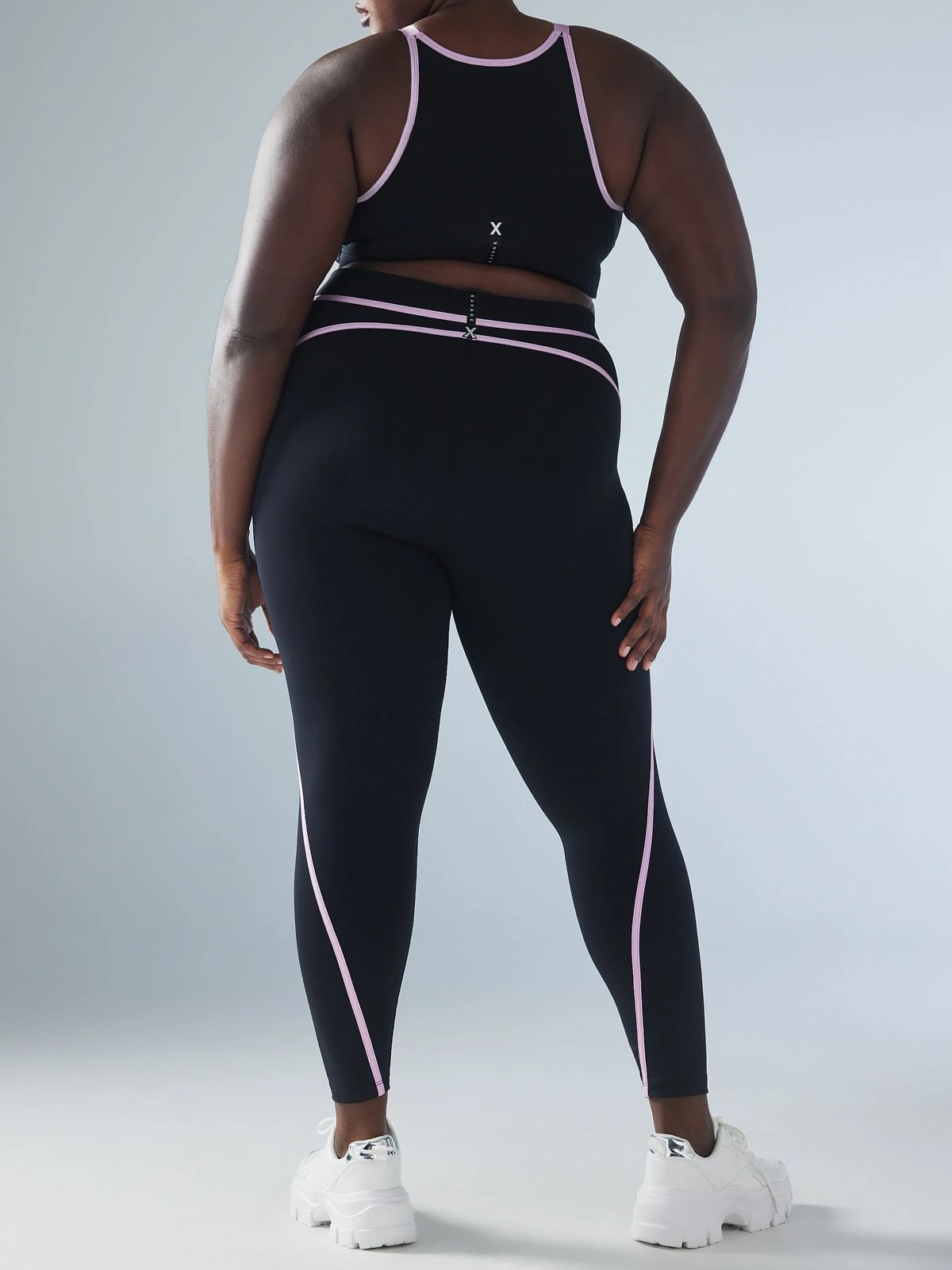 X Mesh High-Waist Leggings 3 X Mesh High-Waist Leggings - Image 3