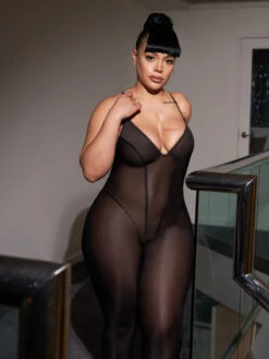 X-Ray Vision Crotchless Catsuit