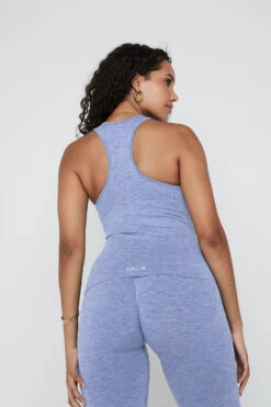 Tala SCULPT SEAMLESS RACERBACK VEST - VIOLET MARL -Sportswear Store vestvio4